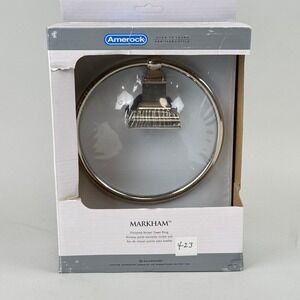 Amerock Markham Towel Ring Polished Nickel BH26511-PN Bathroom‎ Hardware